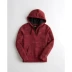 Hollister 2018 mùa thu mới nửa khóa kéo áo len nam 218126-2 áo hoodie loang màu Áo len