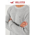 Hollister 2018 mùa thu áo len cổ tròn mới nam 221810-2 đồ nam đẹp Hàng dệt kim