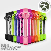 Racing Laces ILR sports running reflective fast-wearing shoelaces Lazy children elastic free-tie anti-strangling feet