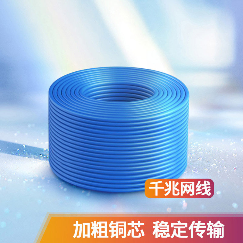 Home-Use Gigabit High-Speed Network Cable Router Network Computer Broadband Connection Cable 5m 10.2m 50m