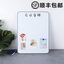 Soft Side Whiteboard Writing Board Support Type Magnetic Home Children Commercial Hanging Double Sided Writing Board Erasable small blackboard White class White class Desktop office Mini Cheat Reminder Board board Remain board