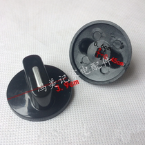 Electric oven timer knob Temperature control knob D-shaped half shaft switch knob 6mm half shaft 2