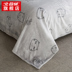 [Clearance] luật nhung san hô dày cartoon Levin gia đình tấm mùa đông lông cừu len chăn Bốn pha lê - Bộ đồ giường bốn mảnh chăn ga gối cao cấp nhập khẩu Bộ đồ giường bốn mảnh