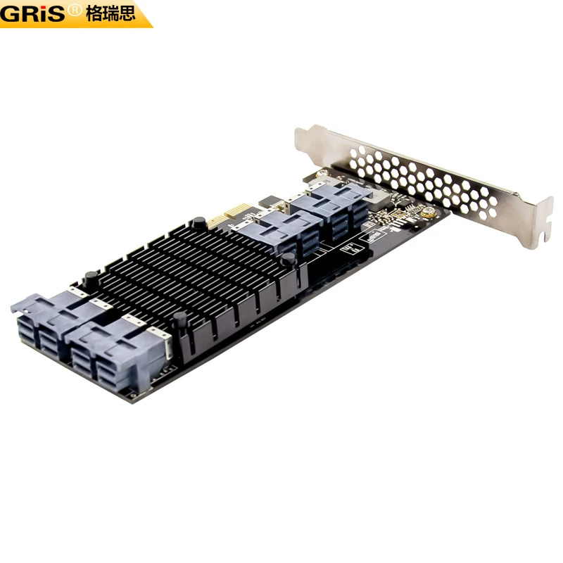 GRIS PCI-E to 8 U.2 жестких диска RAID‑массив карта NVME разветвление U2 расширение PCIE SDD настольный компьютер X16 компьютер HDD сервер SFF8639-8643 высокая скорость PLX8749