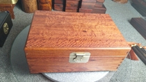 Jewelry box mahogany large box solid wood big fruit rosewood book box dowry box Burmese rosewood Chinese style file box