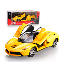 Childrens toys wireless remote control sports car steering wheel gravity sensing control racing car rechargeable gift box double door