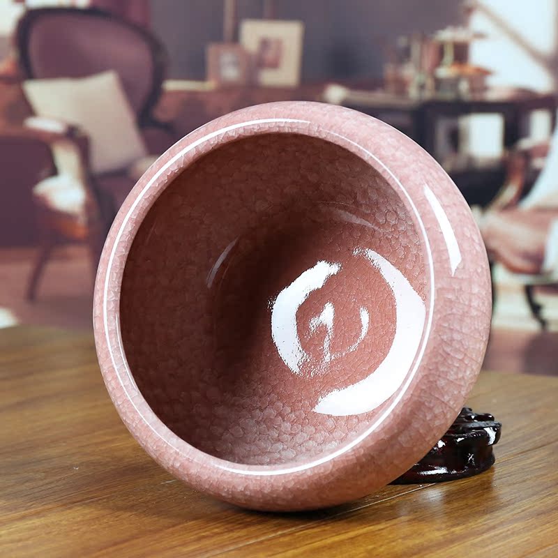 Jingdezhen ceramics decoration cylinder storage tank sundry as cans sitting room decoration handicraft study home furnishing articles flowerpot