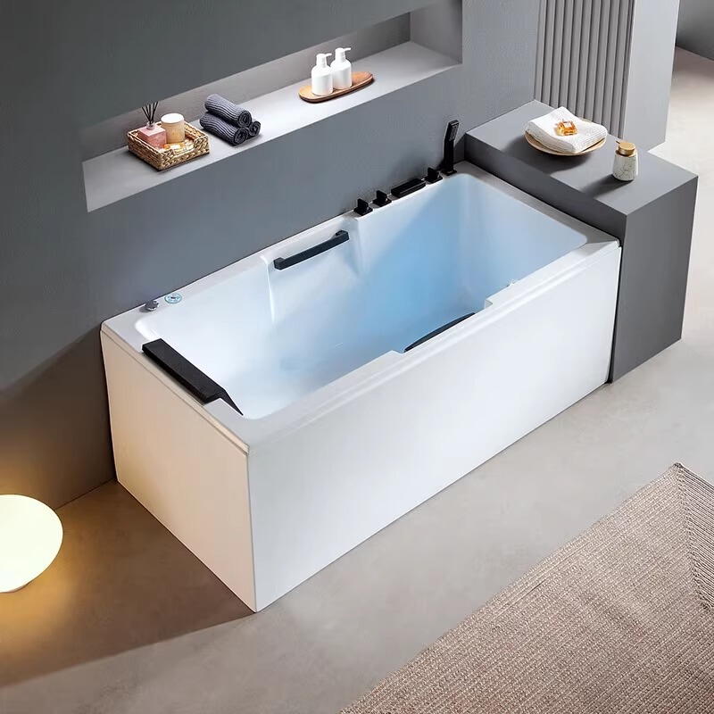 Laisin [Germany] Deep Soaking Surf Massage Constant Temperature Bathtub Acrylic Household Adult Freestanding Small Apartment Model