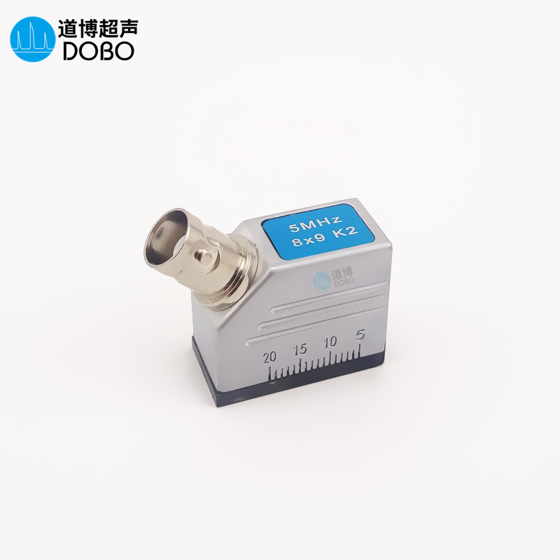 超声波探伤仪斜探头4MHz8X9 60 &deg; 5MHz钢管焊缝无损检测UT5P k2