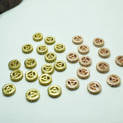 Металлический аксессуар, блестящие бусины, ожерелье из кварца, аксессуары, DIY