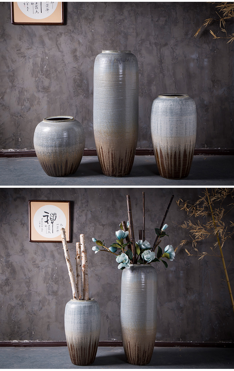 Vase furnishing articles flower arranging large sitting room be born American Chinese I and contracted Europe type flower arrangement of jingdezhen ceramics