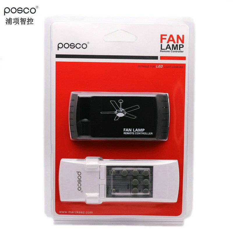 POSCO ceiling fan lamp Ceiling fan lamp remote control Home wireless remote control switch Universal fan remote control timing governor