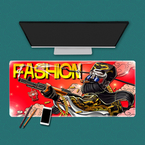 China Wind National Tide Oversize Office Mouse Pad Electric Race Game Thickened Lock Side Desk Cushion Original Writing Pad