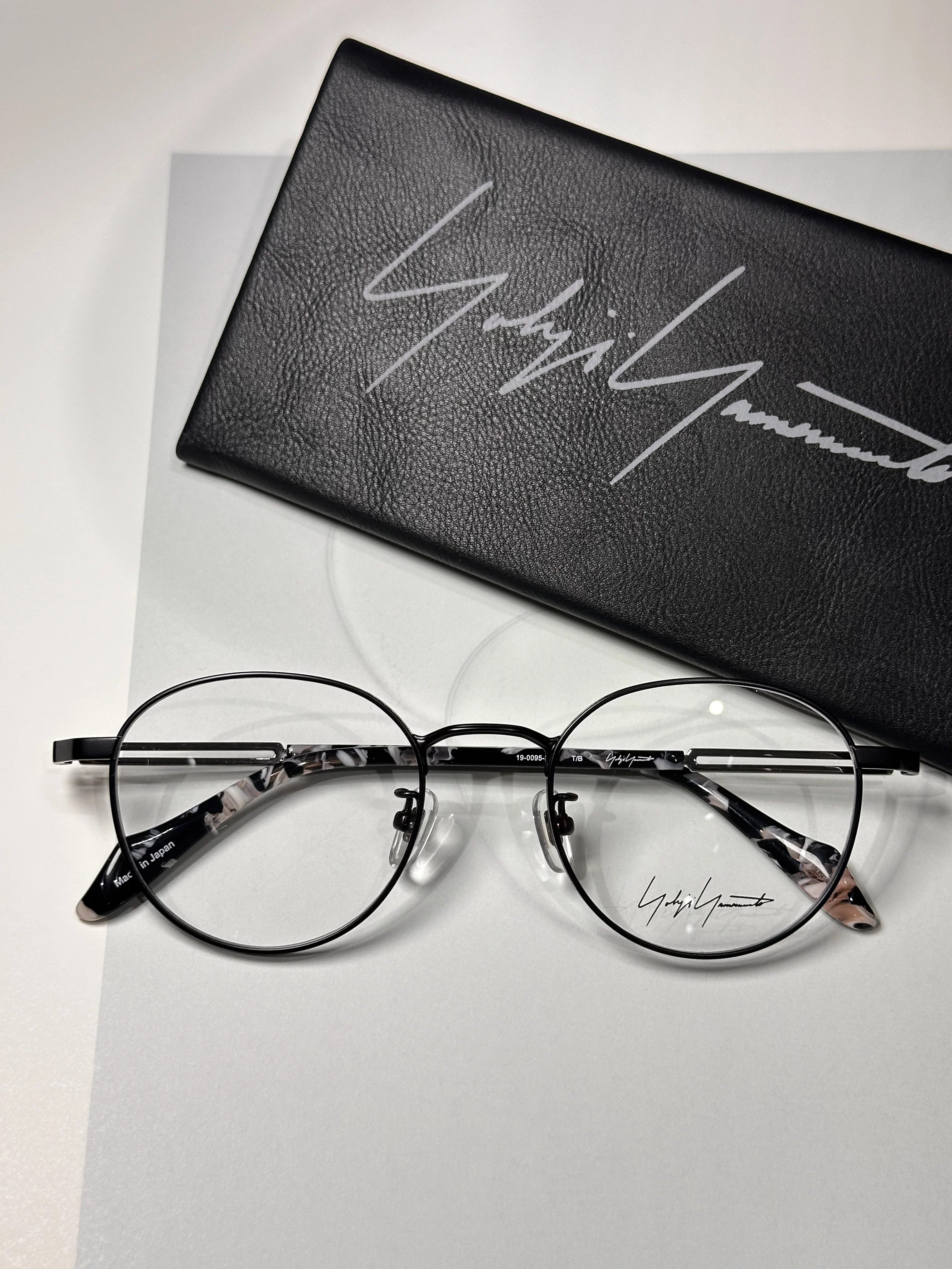Очки Yohji Yamamoto 19-0095 оправа для миопии в ретро-стиле полная оправа