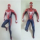 Xa xa mô hình giấy Iron Spiderman mô hình giấy handmade DIY sản xuất đồ chơi trang trí máy tính để bàn cho bé trai - Mô hình giấy