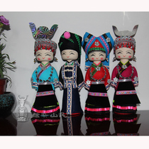 National doll characteristic crafts Huangguoshu tourism gift Guizhou hand letter high 22cm a 12 yuan