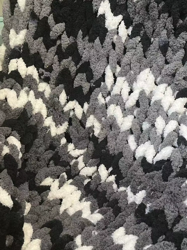 Радужное плетеное одеяло, трикотажная подушка, «сделай сам»