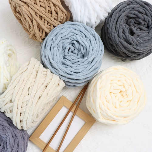 Шапка, шерстяной плетеный зимний детский набор материалов, «сделай сам», с медвежатами