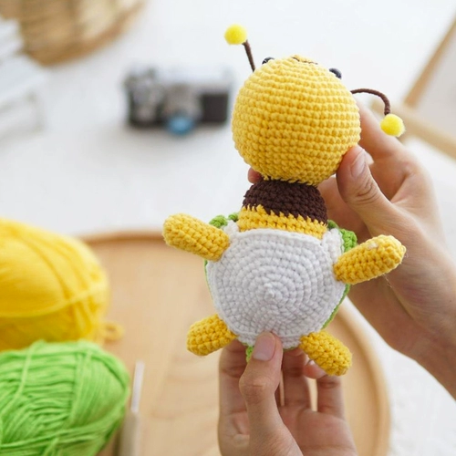 Плетеная кукла, набор материалов, «сделай сам», пчела, сумка для подружек, подарок на день рождения