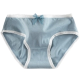 南极人 Антибактериальные милые трусы, японские дышащие штаны для школьников, средняя посадка