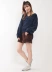 N1ce 17 xuân mới thời trang retro! Corduroy cắt chéo khâu eo đàn hồi quần legging rộng Quần short