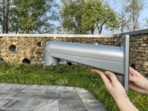 DS-1602ZJ-P Ball Machine Wall Mount Platinum Grey Ball Machine Gray Monitor Bracket