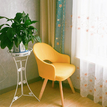 Sloth solo sofa chair Sub-minimalist modern room Balcony Bedroom small sofa Easy cloth Art Computer leaning back chair