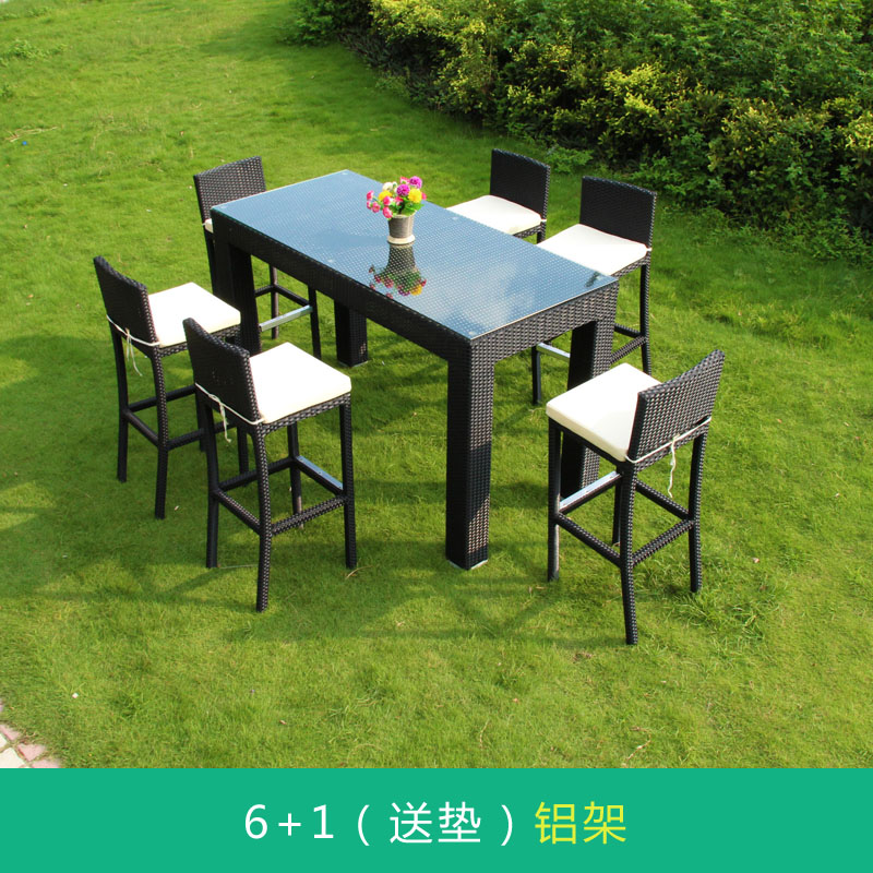 6椅+180x80cm送垫（铝架）.