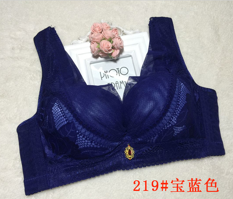 Phần mỏng gợi cảm của phụ nữ nhận được kích thước sữa để điều chỉnh đồ lót dày chống chảy xệ tập hợp áo ngực không vành kiểu vest áo lót su