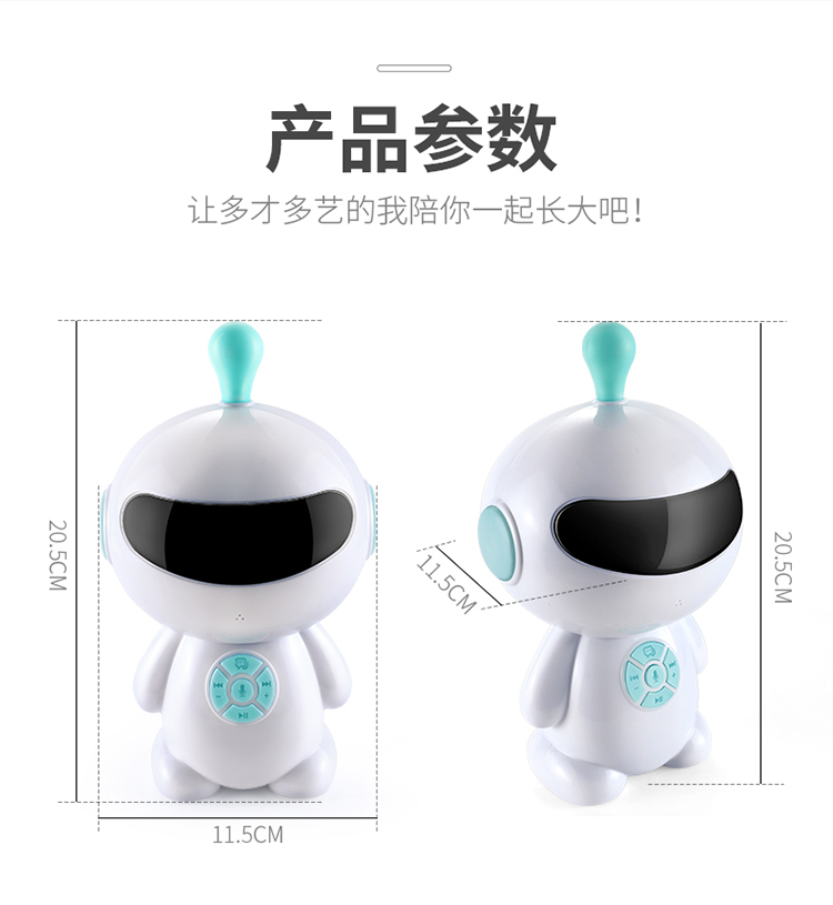 máy phát wifi 4g Trẻ em thông minh robot đồ chơi câu đố dạy sớm kể chuyện người chơi ai học máy 2-3 tuổi 4 bé - Trình phát TV thông minh modern wifi