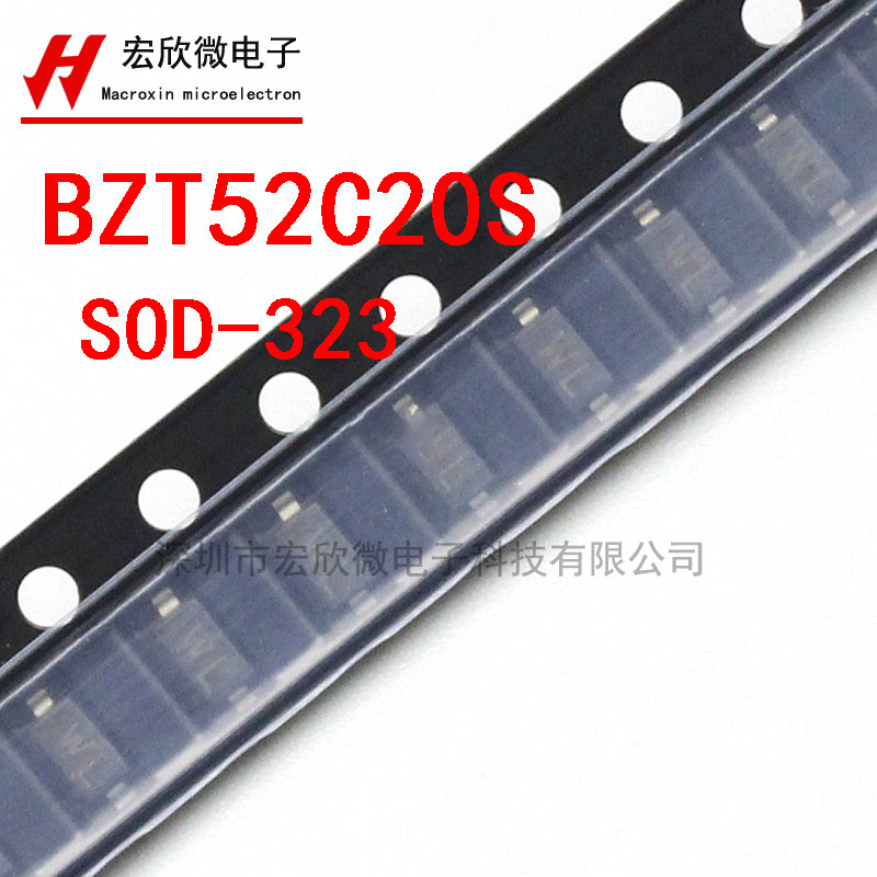 Patch diode BZT52C20S online version printed: WM 20V SOD-323 0805 SOD323 voltage regulator tube