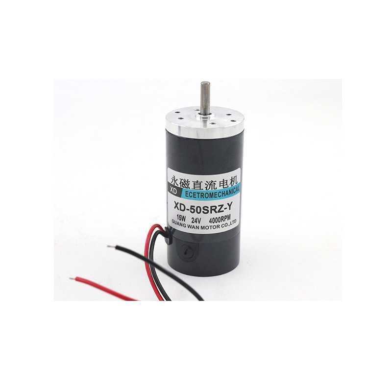 Permanent magnet DC motor 15W micro - speed regulating motor is reversing 12 V24V small motor