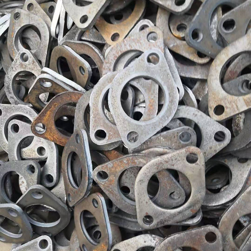 Auto parts stamping parts extrusion parts custom muffler gasket production and processing Q235 stamping parts new