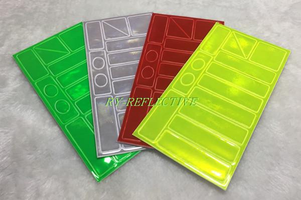 xe điện thăng bằng 1 bánh Ruiyi nổi bật DIY xe đạp phản quang dán xe điện cân bằng an toàn xe mũ bảo hiểm cảnh báo dán phản chiếu cửa - Smart Scooter xe thăng bằng cho be 1 tuổi