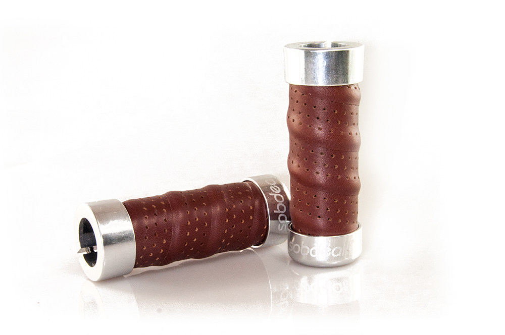 Sobdeal Bicycle Bull Coil Lock Dead Case Set of Retro Highway Mountain Fabric Folded Bicycle Leather Hand