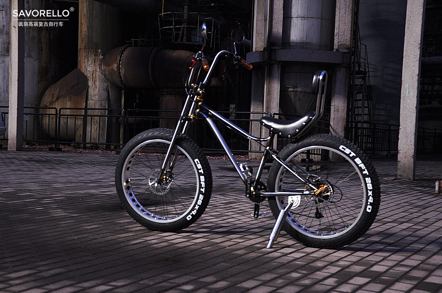 Sacko British retro bike import pigeon steel handmade copper welding baked blue beach car transmission Halle commute