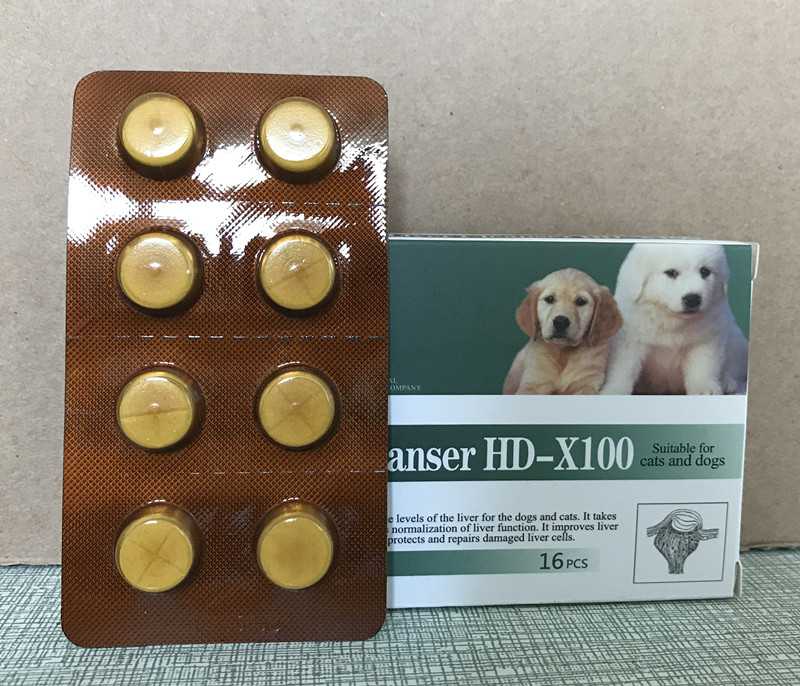 American Badi gan HD-X100 Canine Cat gan Thuốc điều trị bệnh viêm gan gan cứng cổ trướng l hai - Cat / Dog Health bổ sung sữa mèo