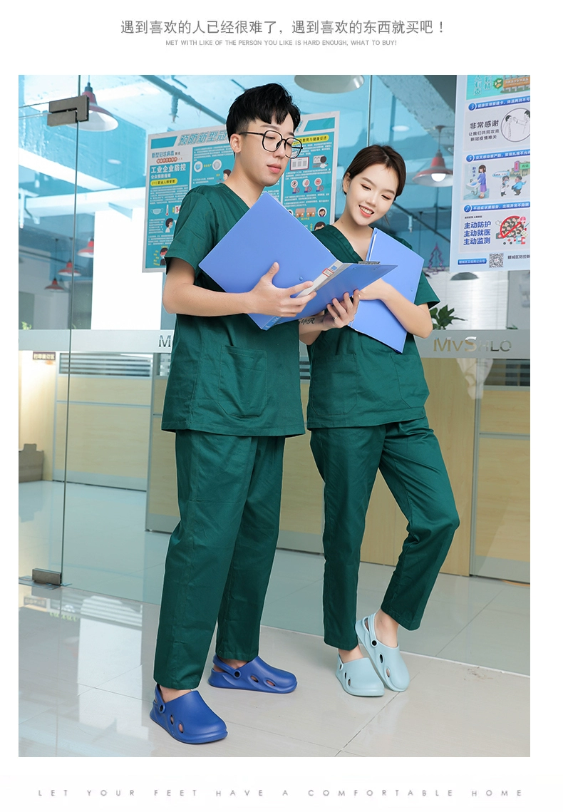 Open multi-operating room slippers, thick-soled hole-in-the-wall shoes, Baotou doctors and nurses, intensive care unit experimental work shoes