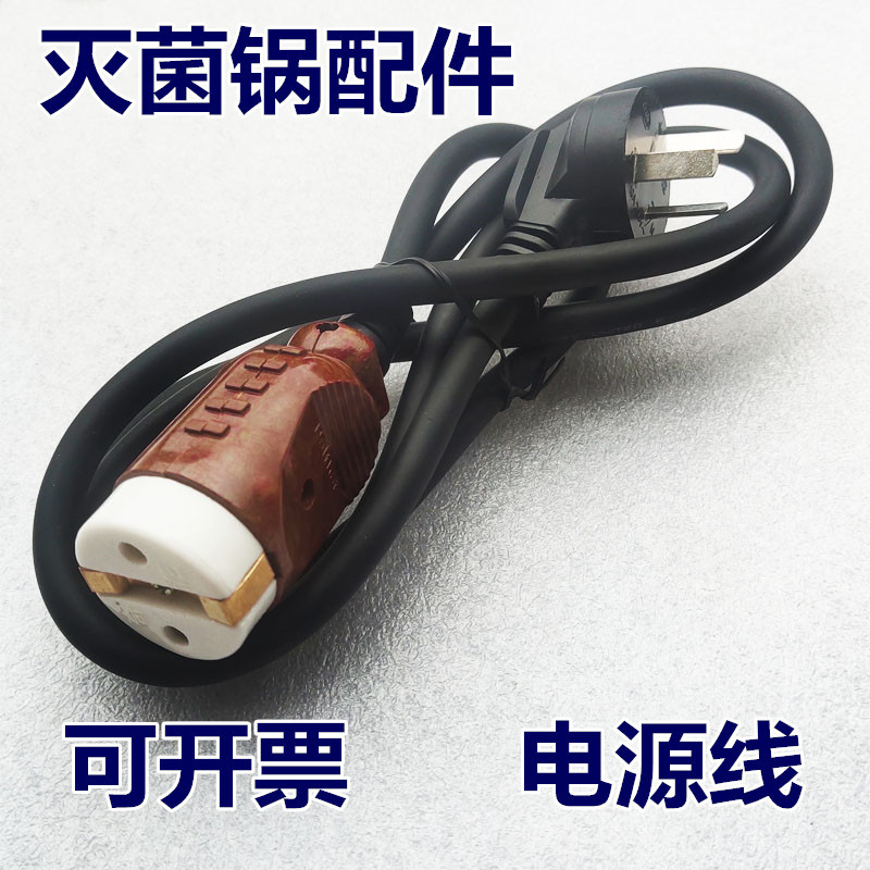 16A Satchel High-Pressure Steam Sterilizer Plug Pressure Sterilizer Connection Line Accessories Sterilizer Power Cord