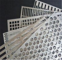 Aluminum plate perforated plate hexagonal hole aluminum plate mesh curtain wall decorative plate spray plastic punching plate aluminum alloy punching mesh perforated plate
