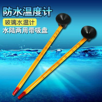 Fish tank glass thermometer water race fish tank tortoise cylinder water temperature meter reptile tank Aquarium Thermometer Thermometry
