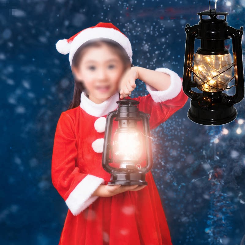 Coal Oil Lamp Led Photo Gallery Props Old Oil Light Old Children Photo Wedding Dresses Photography for real shooting retro coal oil lamps