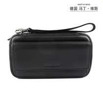 Aaron pipe German MARTIN WESS MARTIN WESS original imported leather triple bucket bag