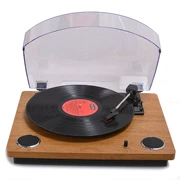 Bạc crest vinyl ghi máy nghe nhạc niềm vui 颂 cùng một máy ghi âm retro - Máy hát