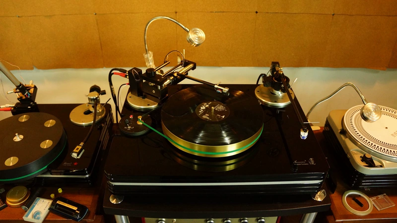 Máy nghe nhạc vinyl asmine asmine hoa nhài ttd500