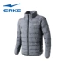 Áo khoác nam Hongxing Erke down 2018 mới thể thao giản dị cotton ấm áp ngắn ngắn cotton dày quần áo thủy triều Quần áo độn bông thể thao