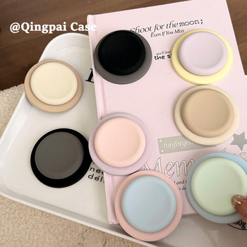 Lightweight, Simple, Contrasting Color, Solid Color, Round Shape, Suitable for Magsafe Magnetic Stand, Strong Adsorption Airbag, New Model