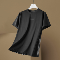 Gats up for code short sleeves T-shirt mens clothing loose fats round collar half sleeve summer chubby sweatshirt big-size sweatshirt