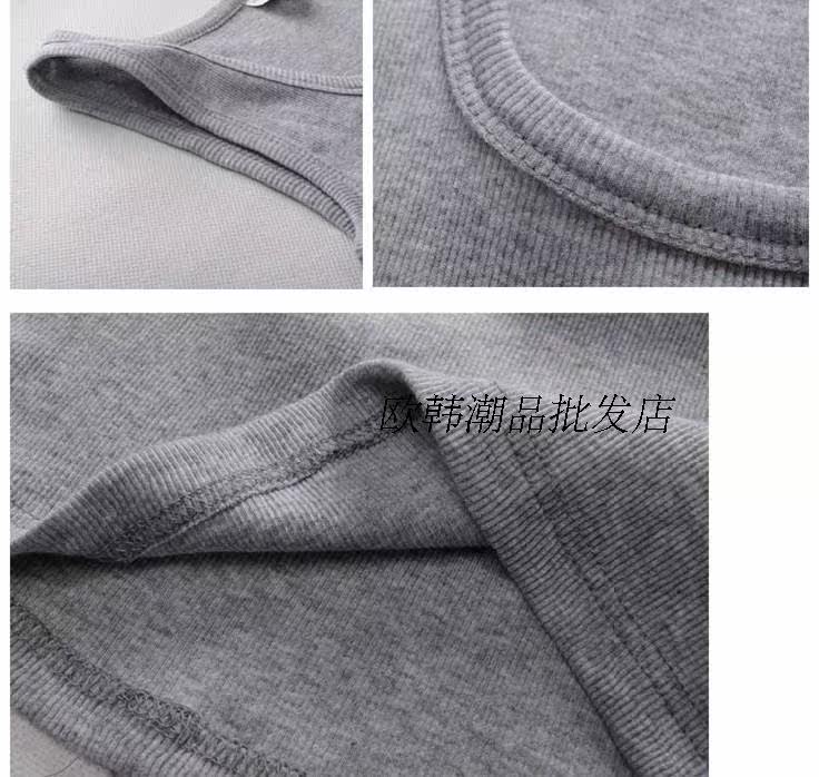 Débardeur homme maillot de corps LEAVO JOHNSON en coton - Ref 1600452 Image 9