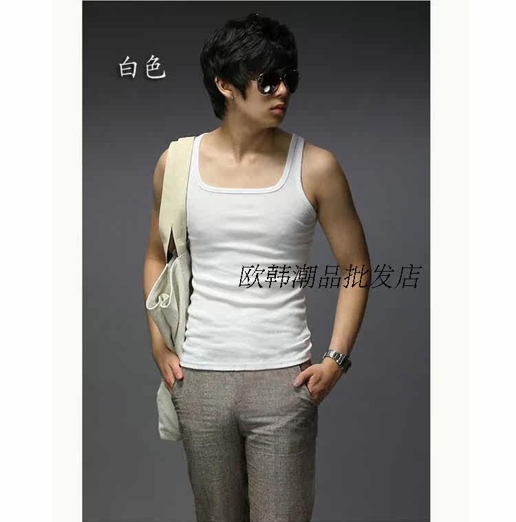 Débardeur homme maillot de corps LEAVO JOHNSON en coton - Ref 1600452 Image 7